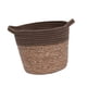 thumbnail image 2 of Cesta de almacenamiento Cesta tejida multifuncional para macetas para oficina, porche, balcón Con asa, 2 of 10