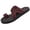 Wine, variant on Slippers for Women,Beach Sandals Open Toe Flat Sole Casual Comfortable Women's Beach Sandals for Summer Wear,Womens Slippers,White,7