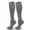 Grey, variant on 20-30 mmHg Knee High Compression Socks, Breathable Support Stockings for Women Men, Perfect for Sports, Travel, Running & Daily Wear