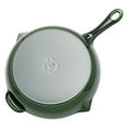 thumbnail image 5 of Staub Cast Iron 10" Fry Pan - Basil, 5 of 9