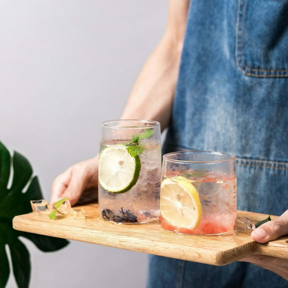 Drinking Glasses 300 ml, Thin Highball Glasses Set of 1,Clear Tall Glass Cups For Water, Juice, Beer, Drinks, Cocktails and Mixed Drinks, Tall Tumbler Water Glasses