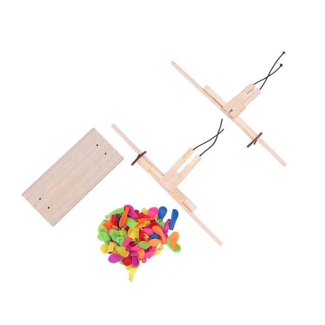 Marionetas De Esgrima, Emocionante Juego De Batalla De Hombre Con Globos De Madera Para Fiesta