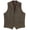 11 - Khaki, variant on Men's 5 Button Tailored Collar Slim Fit Formal Herringbone Tweed Suit Vest