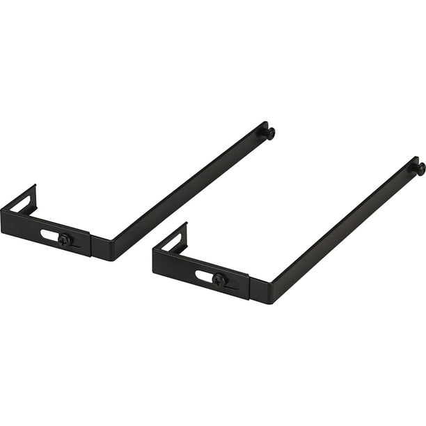 Officemate OIC Universal Partition Hanger Set, Adjustable 1.25 to 3.5 inch, Metal Black (21460)