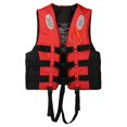 Adult and Kids Life Jacket High Buoyancy Safety Vest Oxford Cloth ...