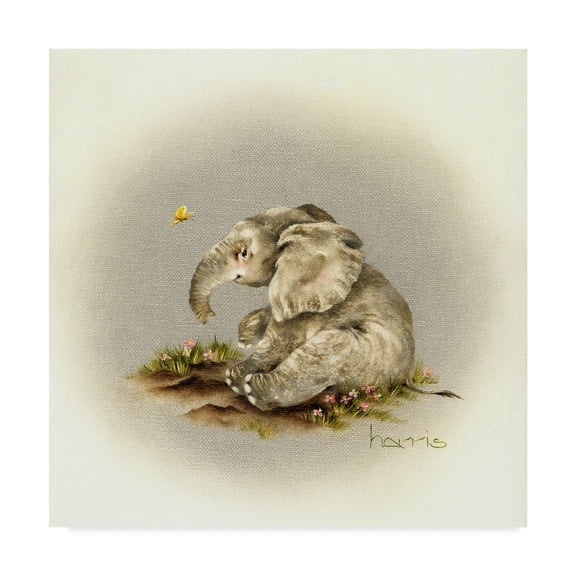 Trademark Fine Art 'Patty Cake' Canvas Art by Peggy Harris