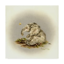 Trademark Fine Art 'Patty Cake' Canvas Art by Peggy Harris