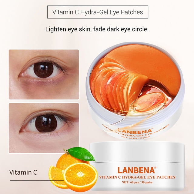 Heliisoer 60Pcs Eye Mask To Fine Wrinkles Eye Bag Eye Care 170ml