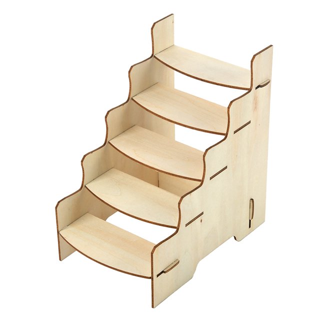 Modelo Modelo Organizador de almacenamiento de pintura Conveniente simple Multi-capa Titular de Pigmento DIY Holder Holding Sostener estantes para almacenar Organización Tipo 3 kenally HA012201-03