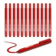 thumbnail image 1 of [Morris] Just Click Marqueurs Permanents S, Rouge, 12 Unités, 1 of 7