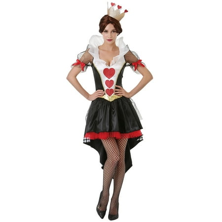 Boo! Inc. Queen of Hearts Halloween Costume for Women | Alice in Wonderland Dress