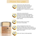 thumbnail image 4 of Crema Con Oro de 24k 50ml GLO24K  Para Noche Con Retinol, 4 of 5