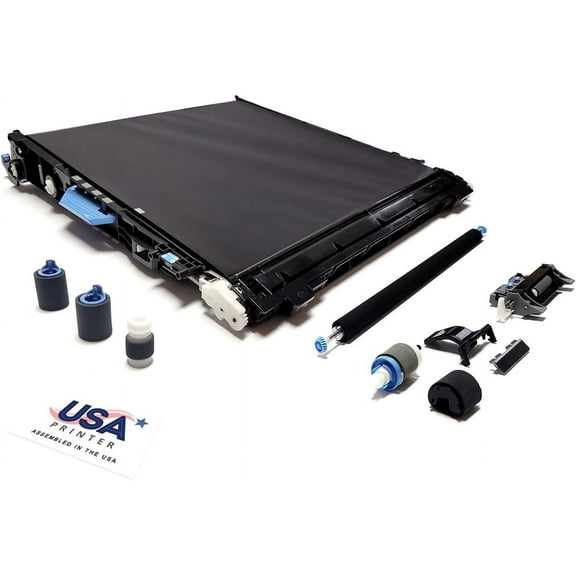 USA Printer CE516A-TK-USA Transfer Kit for HP Color LaserJet CP5225 CP5525 M750 M775 includes Intermediate Transfer Belt (ITB), RM1-6128 Transfer Roller, & Tray 1-3 Roller Kit