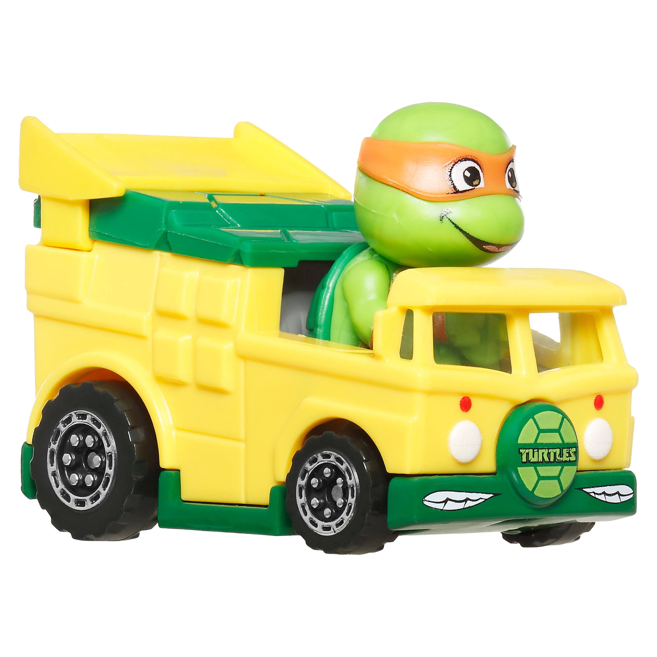 Hot Wheels RacerVerse, Set of 4 Die-Cast Hot Wheels Cars with Pop Culture Characters as Drivers