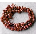 thumbnail image 5 of Coppery Warm Raspberry Keishi Pearl Strand | 65 to 75 Beads |, 5 of 9