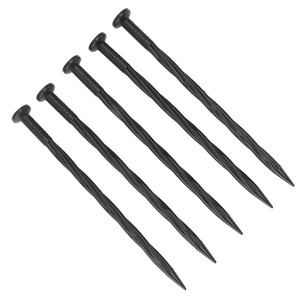 Landscape Anchoring Spikes, Stable Landscape Edging Spikes Spiral 8 Inch Nylon for Paver Edging
