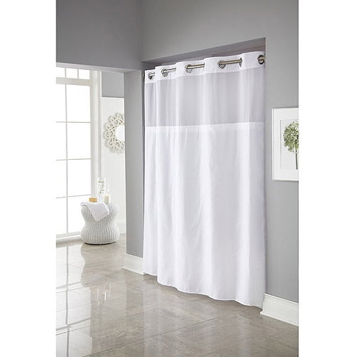 Hookless Shower Curtain with PEVA Liner 