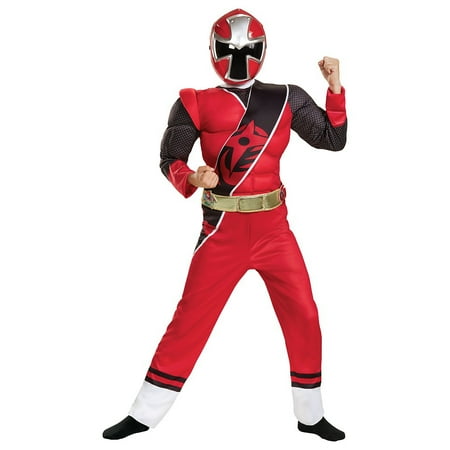 power rangers ninja steel child costume red  large