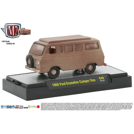 Control Camber - M2 Machines Auto Project Release 40 1:64 1965 Ford Econoline Camper Navajo Beige