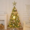 Rewenti Christmas Decorations Indoor Home Decor 2023 Xmas topper