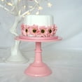 thumbnail image 4 of Cake Stand Minimalist Stable Decorative Multi Functional Cake Tray Holder for Cupcake Dessert Fruit Pink L, 4 of 12