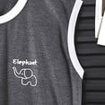 thumbnail image 5 of KPOPLK Boys Pajamas Two Piece Solid Color Pajama Teen Boy Crewneck Sleeveless Tank Top Shorts PJS Set for 1-16 Years Size 6-7 Years, 5 of 7