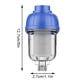 thumbnail image 3 of Filtro Para Calentador De Agua Con Red De Acero Inoxidable 316, Filtro De Sedimentos, Filtro De Agua Reutilizable, Filtros De Sedimentos Para Filtro De Agua De Pozo Sy, 3 of 8