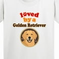 thumbnail image 4 of Inktastic Golden Retriever Dog Lover Youth T-Shirt, 4 of 5
