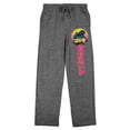 thumbnail image 7 of Godzilla Classic Men's Heather Gray Sleep Pajama Pants-XS, 7 of 7