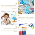 thumbnail image 4 of OUNONA 1 Set Childrens Brush Set Assorted Color Plastic Nylon Hair For Parents, 4 of 8