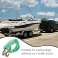 thumbnail image 2 of Miangastore Car Tow Dolly Tow Strap Heavy Duty Boat Trailer Winch Strap Tow Cable With Hook, 2 of 9
