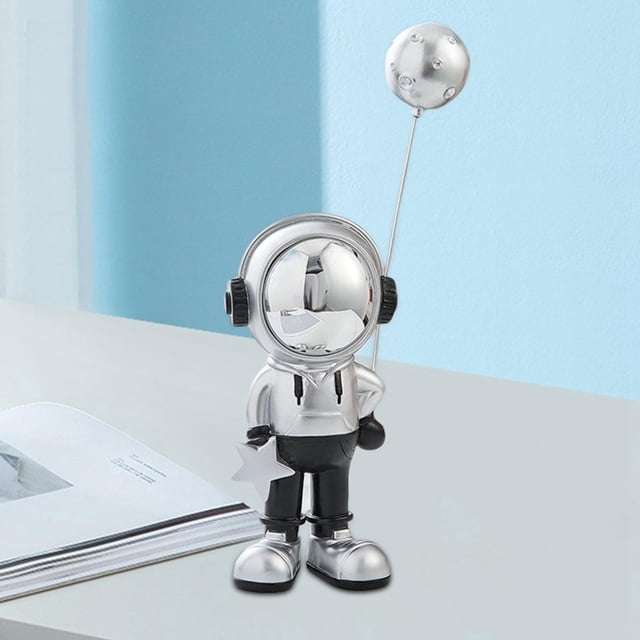 Estatua de astronauta Perfecl de resina para decoración del comedor
