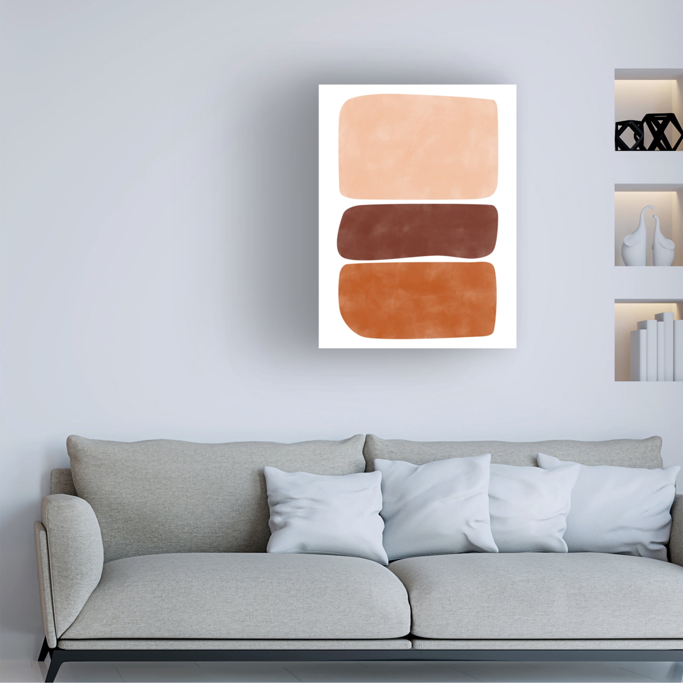 Trademark Fine Art Elena Ristova terracotta42 Canvas Wall Art