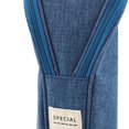 thumbnail image 4 of LOVIVER Cloth Pen Case Supplies Large Capacity Handheld Stationery Storage Organizer Blue, 4 of 7