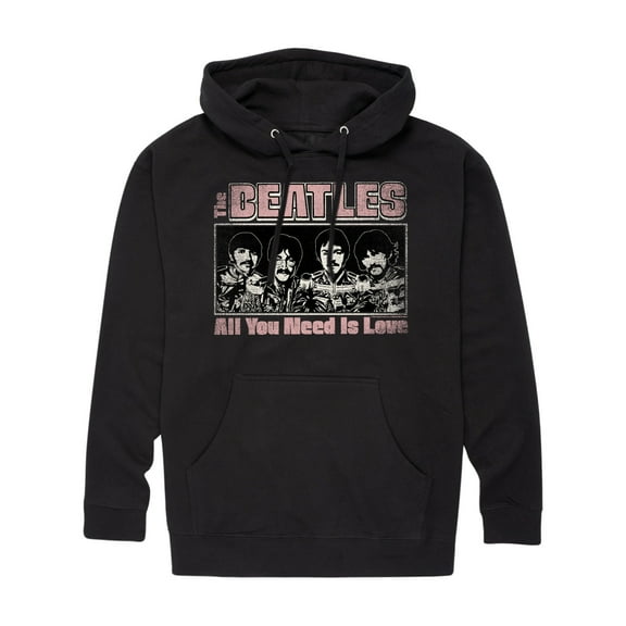 The Beatles - All You Need - Men's Pullover Fleece Hoodie