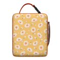 thumbnail image 5 of Lunch Box Bag with Daisy Floral Design, Insulated Reusable Tote for Women Men Kids Suitable for Office School, 5 of 6
