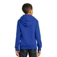 thumbnail image 2 of Port & Company Youth Fan Favorite Fleece Pullover Hooded Sweatshirt-XS (True Royal), 2 of 6