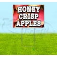 thumbnail image 1 of Honey Crisp Apples (18" x 24") Yard Sign, Includes Metal Step Stake, 1 of 6
