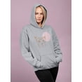 thumbnail image 2 of Grunge Cheetah Contemporary Hoodie Women -Image by Shutterstock, Female x-Large, 2 of 4