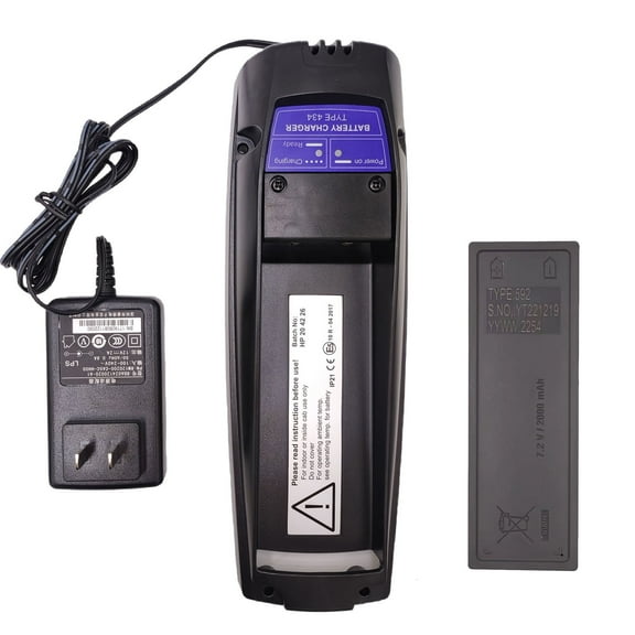 for Scanreco 592 590 960 EEA2512 Palfinger 7.2V battery and 434 Battery Charger