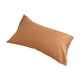 thumbnail image 2 of Xihbxyly Funda de Almohada Japonesa, Tela Suave Lavada, Elegantes Colores Lisos, Transpirable y Cómoda, Opción Multicolor, Decoración de Ropa de Cama para El Hogar, Tamaño 74 X 48 Cm, Incluye Una Pie, 2 of 6