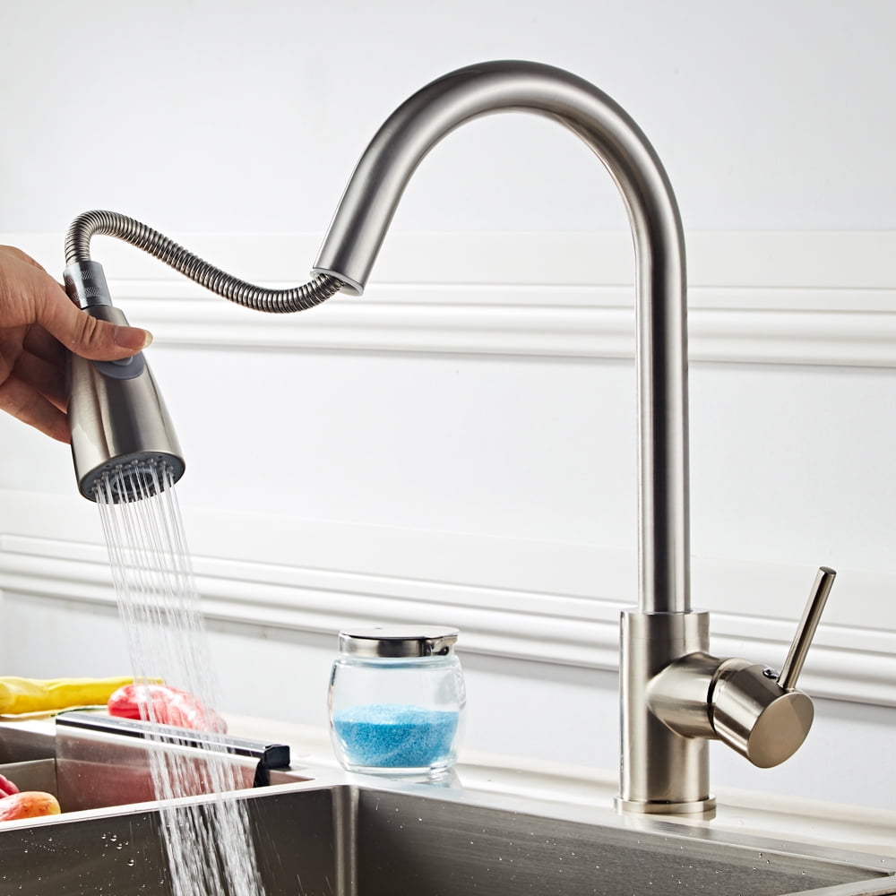 Clearance! Kitchen Faucets Pull Out Spray, Durable and Safe Pull Out