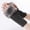 Dark Gray, variant on Yoyauz Women'sFingerless Gloves Arm Warm Knit Thumbhole Stretch