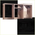 thumbnail image 2 of Closet Systems: Devi Modern Wall-Mounted Modular Wood Closet | Oak Finish | Wood Construction, 2 of 9