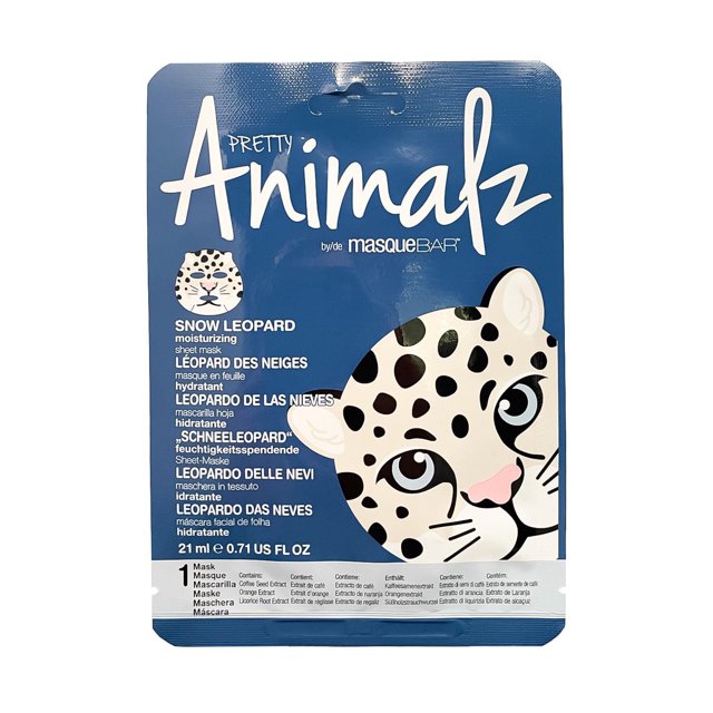 Pretty Animalz Snow Leopard Sheet Mask