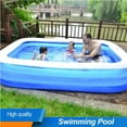thumbnail image 3 of Senya Summer Pools Kiddie Pool, Rectangle Swimming Pool for Kids, Inflatable Pool for Kids and Adults Family Swimming Pool, 3 of 6