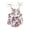 White, variant on Itsun Summer Baby Girls Flowers Straps Sleeveless Jumpsuit Casual Bodysuit Clothes Blue (0-24Months)