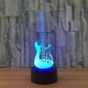 thumbnail image 4 of Creative Guitar 3D Night Light, USB Plug-in Bedroom Children's Room Table Lamp Night Light, 4 of 5