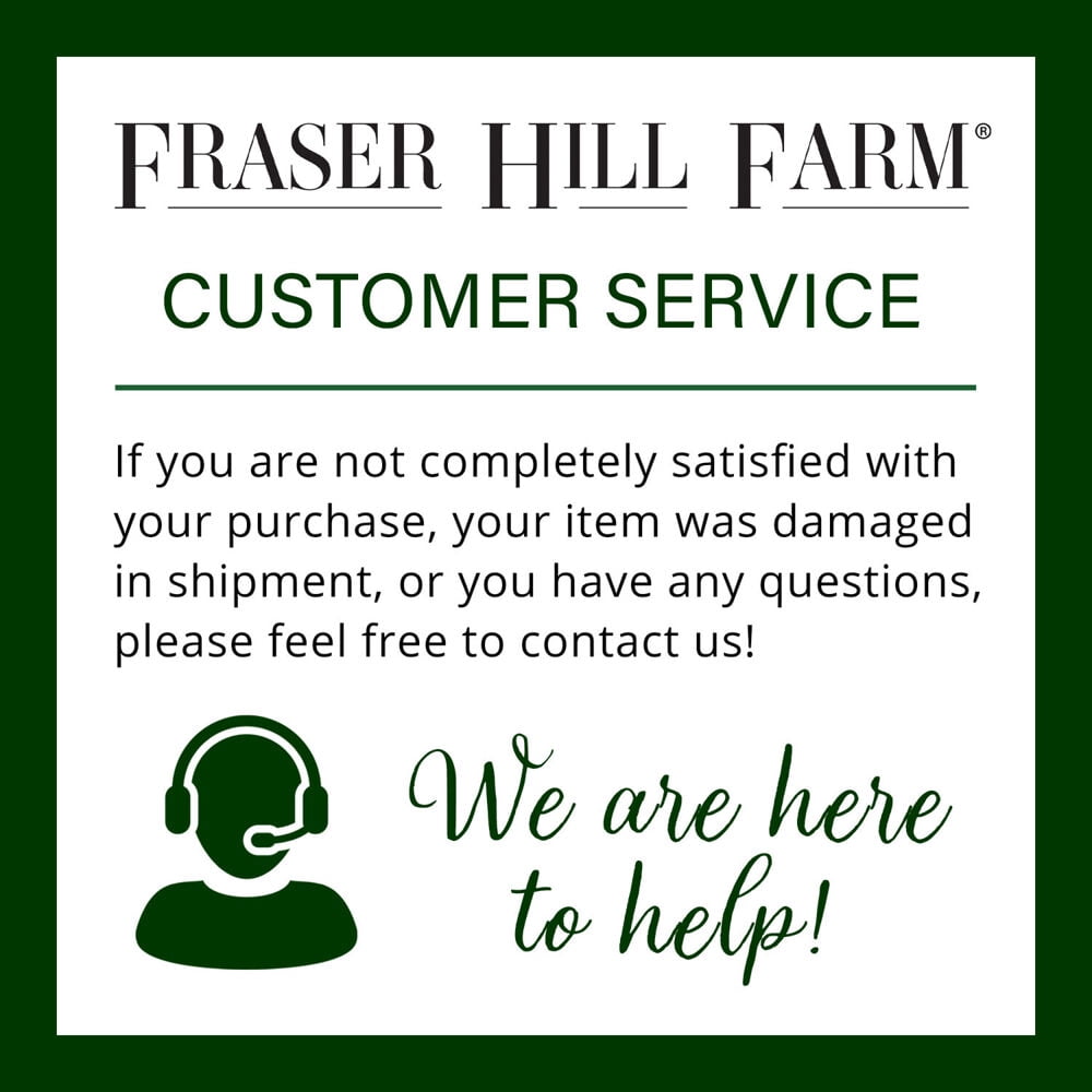 Fraser Hill Farm 12-Ft. Woodside Pine Christmas Tree, FFWS012-0GR