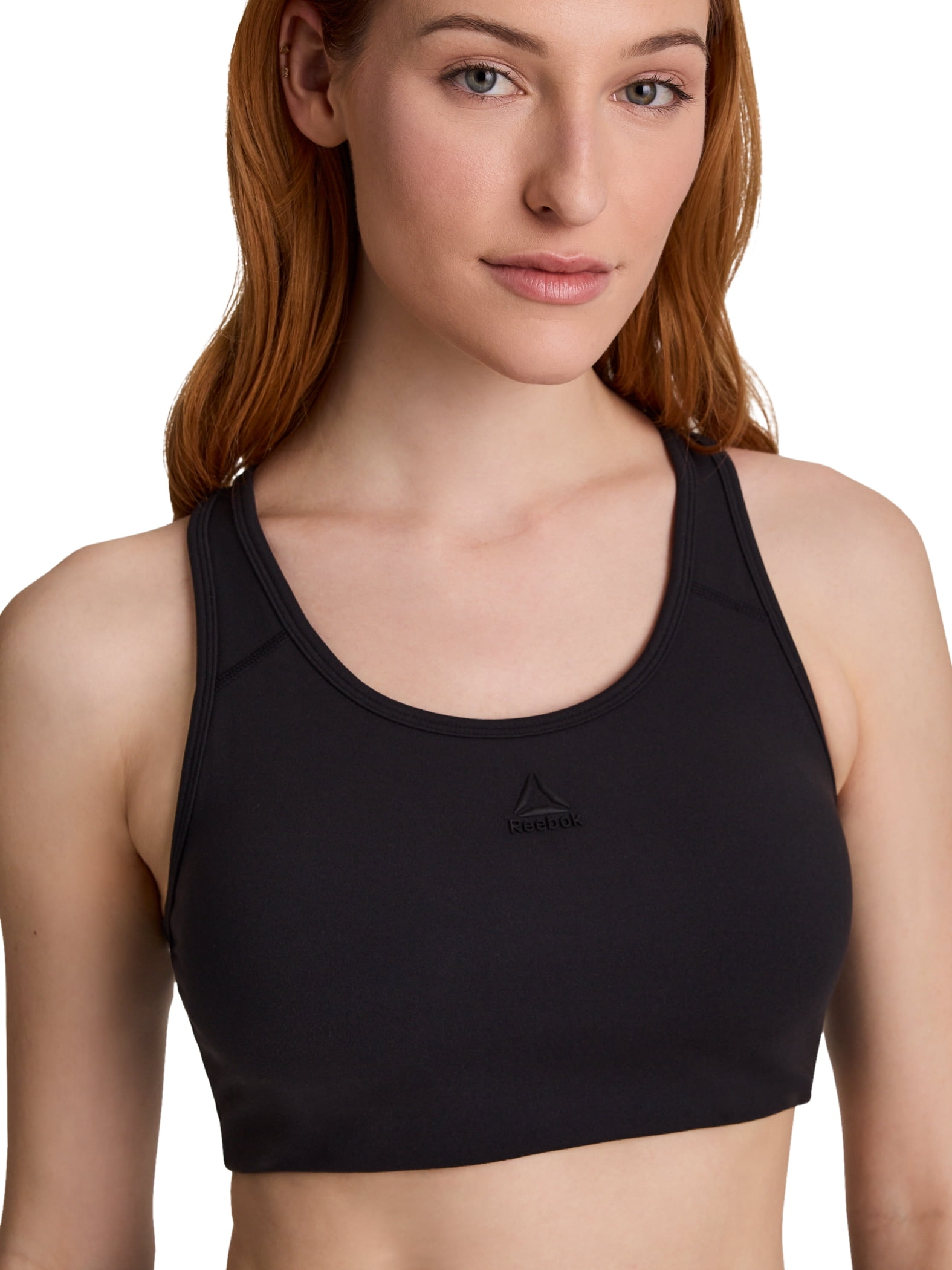Reebok Women's Medium Impact Reflex Bra with Removable Cups, Sizes XS-4X